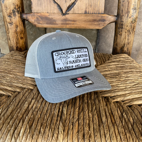 Logo Patch Hat - Grey