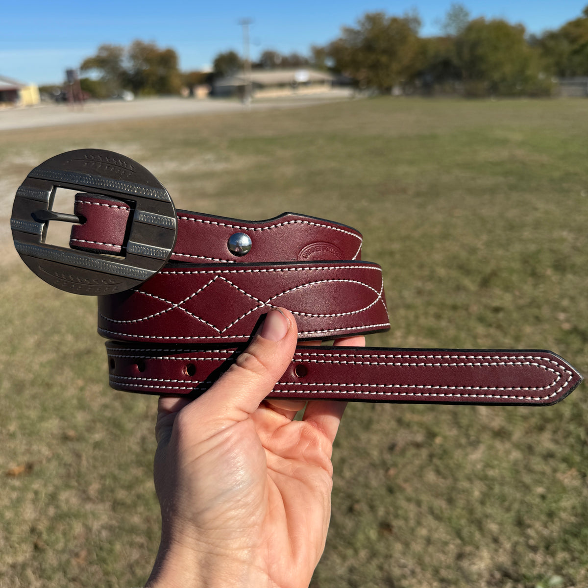 English Bridle Gunslinger Belts MADE TO ORDER – Crooked Skull Leather
