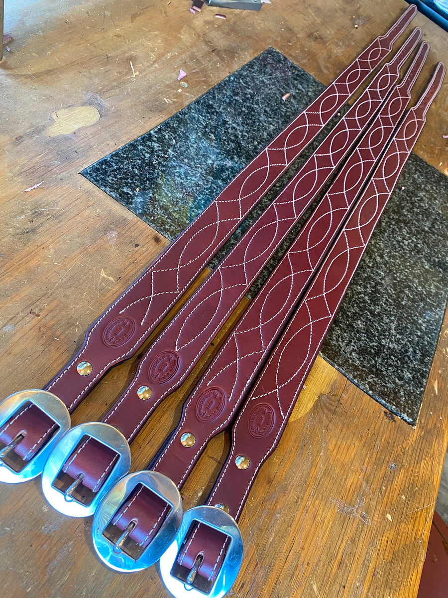 English Bridle Gunslinger Belts MADE TO ORDER – Crooked