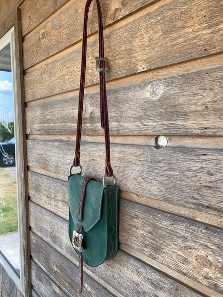 Legging Pocket Purse - Forest Green