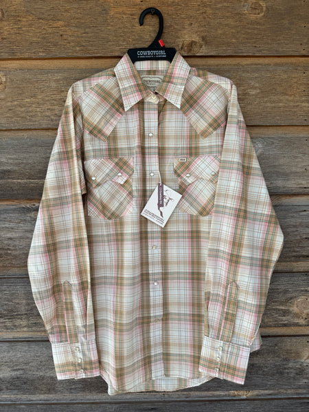 Cowboygirl Buttermilk Plaid Longsleeve