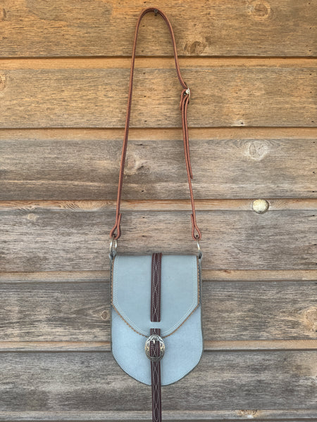 Legging Pocket Purse - Light Sky Blue 3
