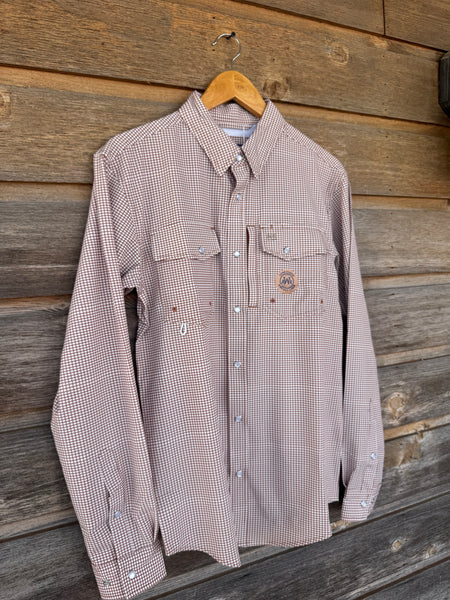 The Farmhand Performance Shirt - Brown