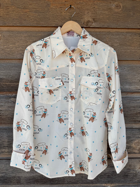 Starry Eyed Cowboy Pearl Snap