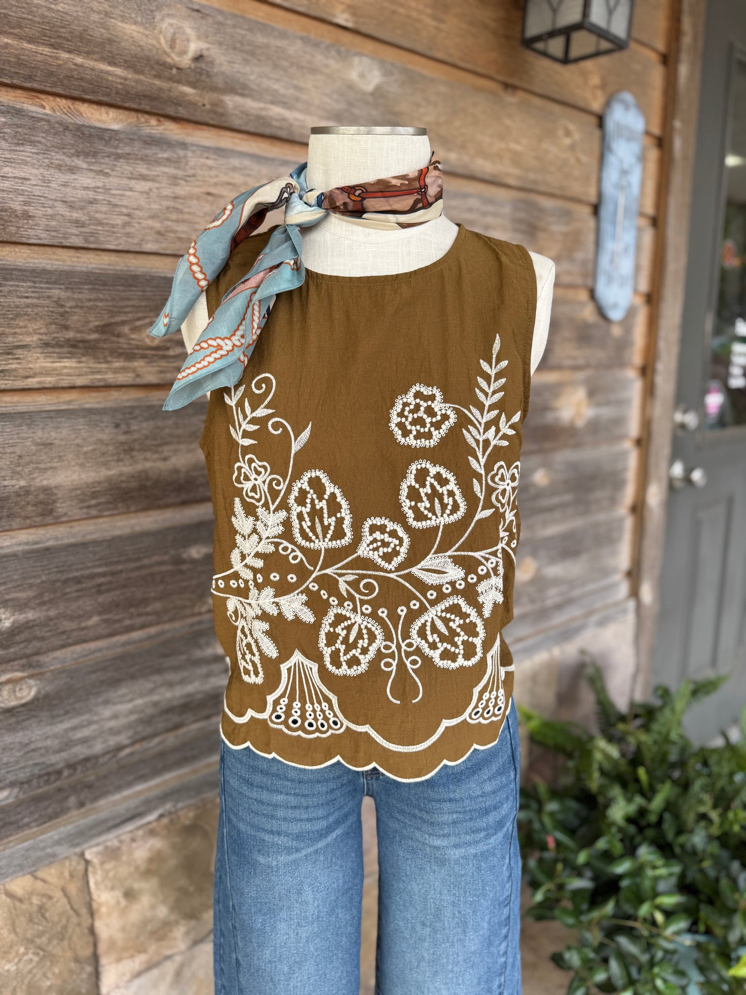 Tobacco Tank Top