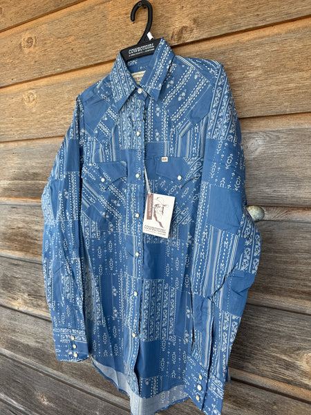 Cowboygirl Blue Quilted Longsleeve