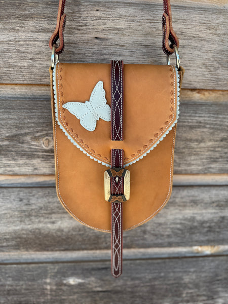 Legging Pocket Purse - 1 Lance Dixon Butterfly Buckle