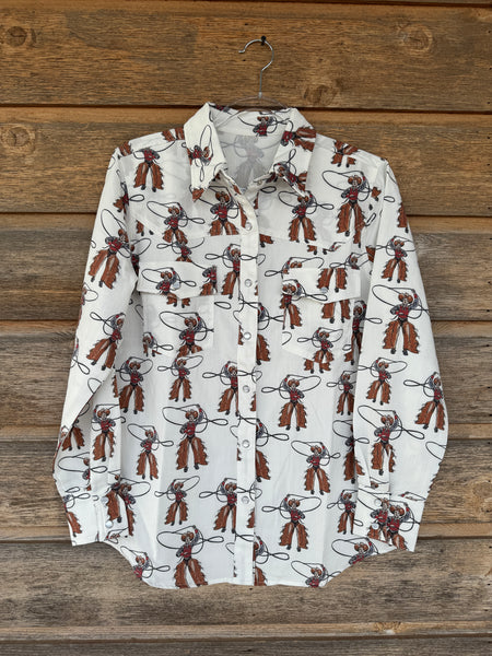 Cowboy Pearl Snap Shirt