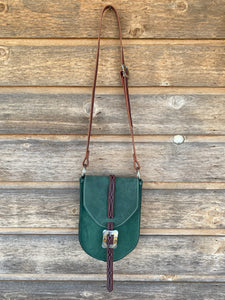 Legging Pocket Purse - Forest Green