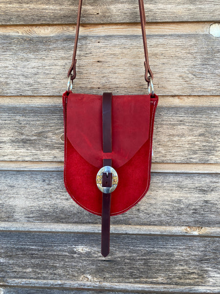 Legging Pocket Purse - Red