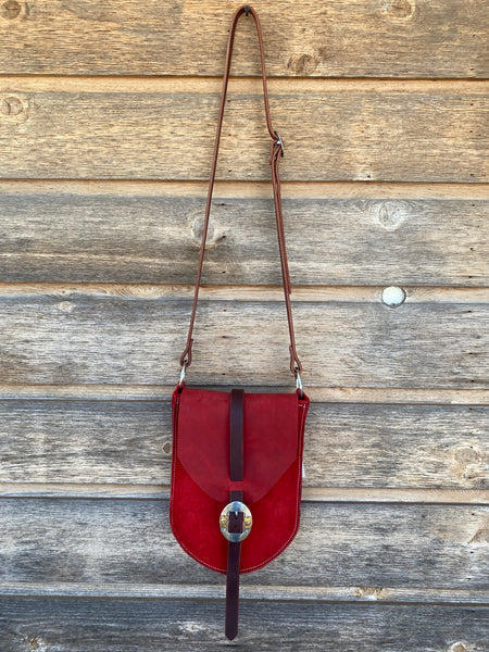 Legging Pocket Purse - Red