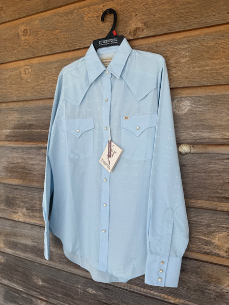Cowboygirl Baby Blue VENTED Longsleeve