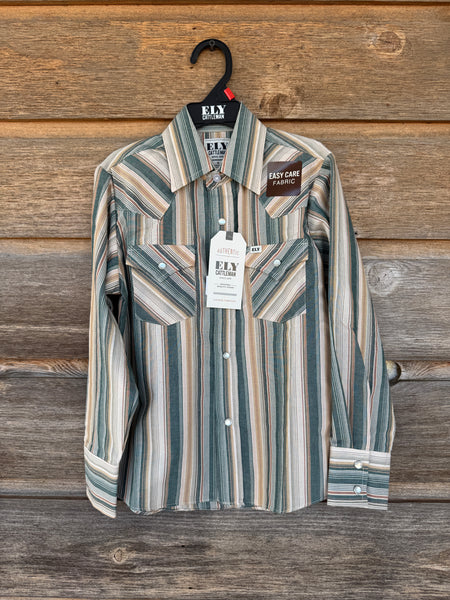 Ely Cattleman Olive & Tan YOUTH
