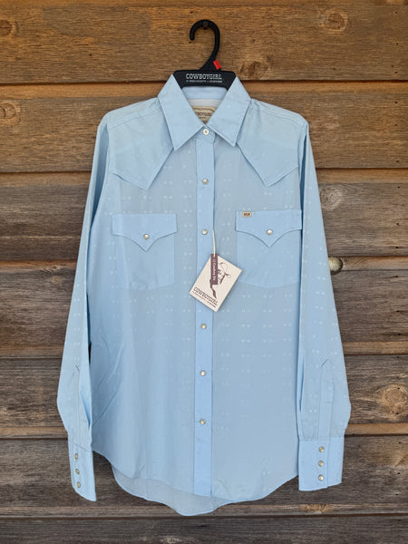 Cowboygirl Baby Blue VENTED Longsleeve