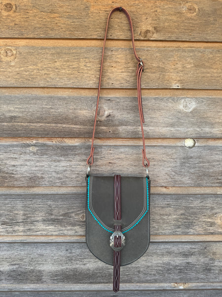 Legging Pocket Purse - Grey 2