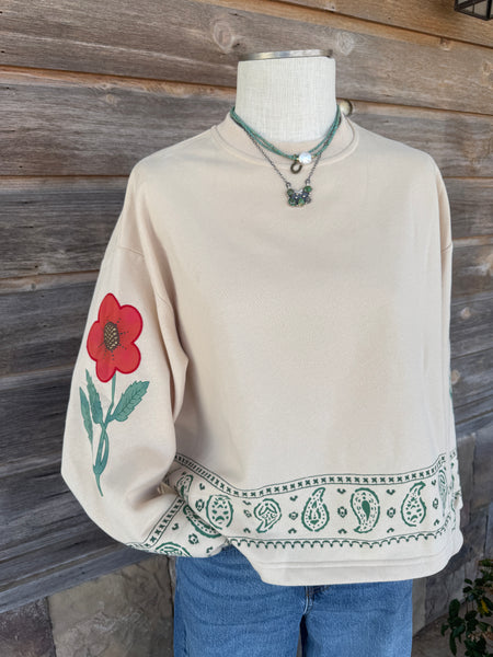 The Paisley Sweatshirt