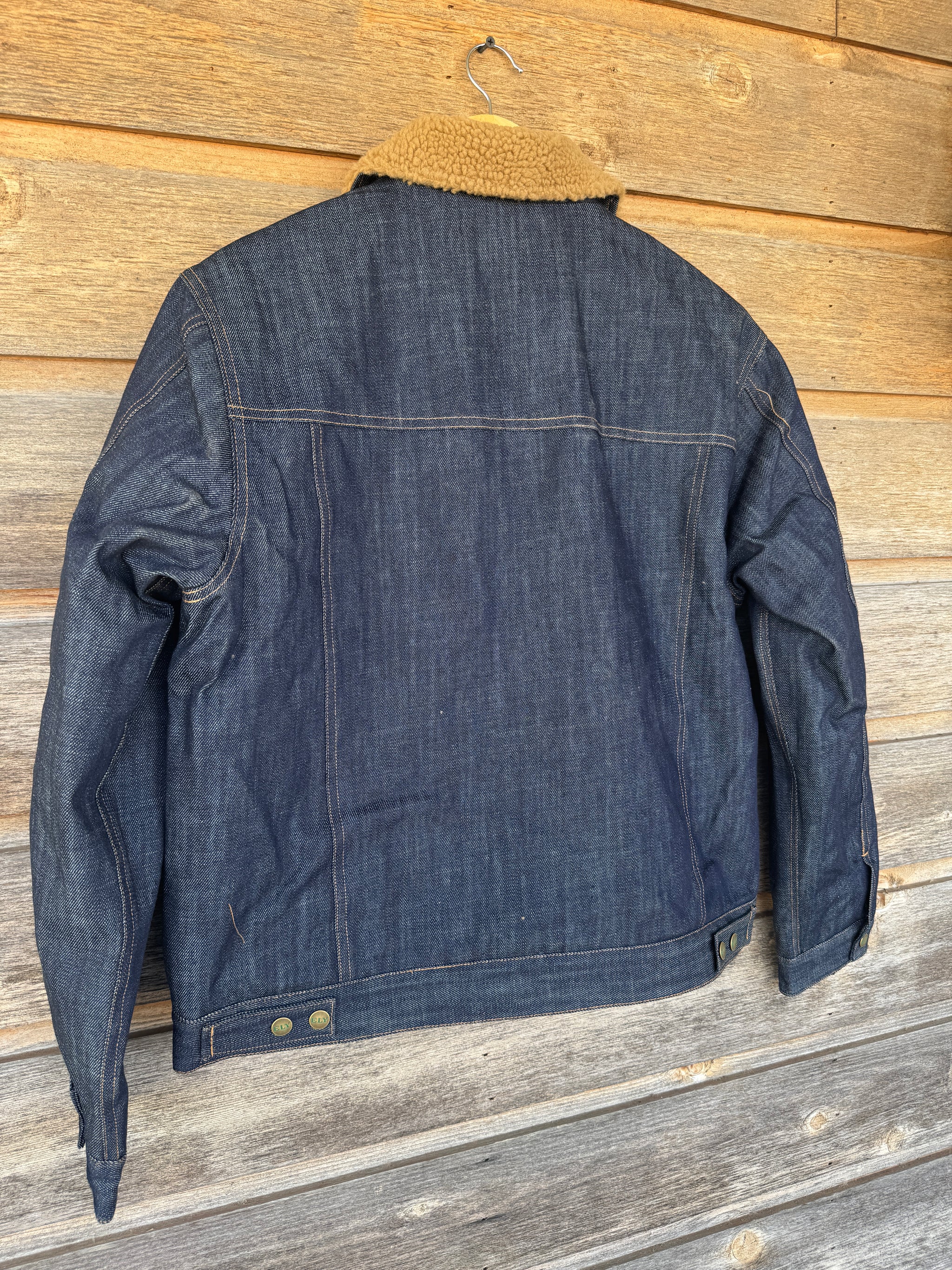 Ely Cattleman Vintage Reissue Denim Jacket with Sherpa – Crooked 