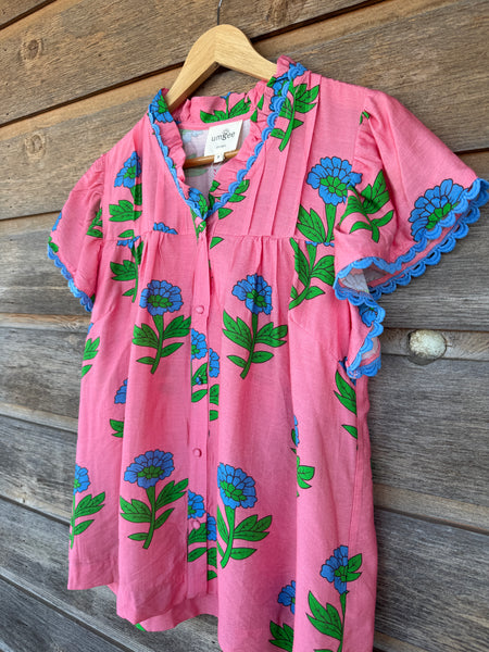 Pink Peony Top
