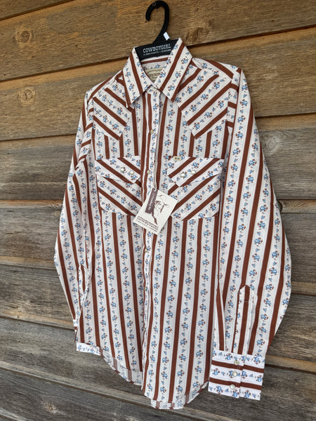 Cowboygirl Rusty Rose Stripe Longsleeve