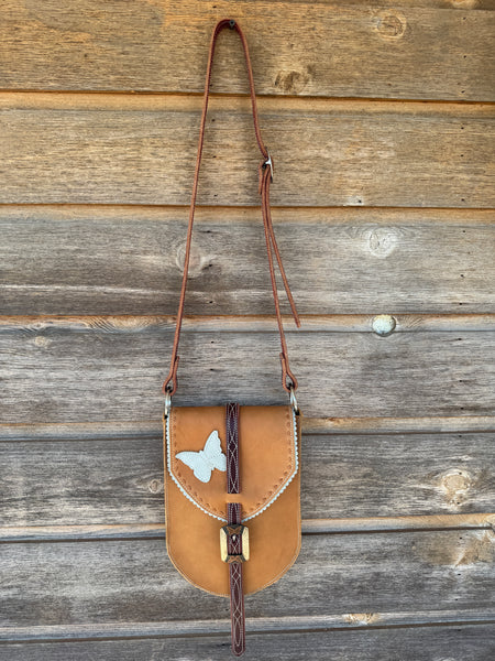Legging Pocket Purse - 1 Lance Dixon Butterfly Buckle