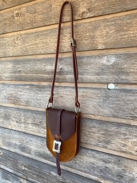 Legging Pocket Purse - Oil Tan Brown