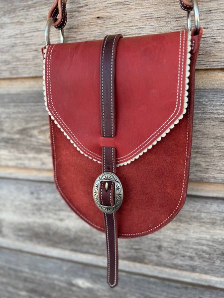 Legging Pocket Purse - Deep Red 11