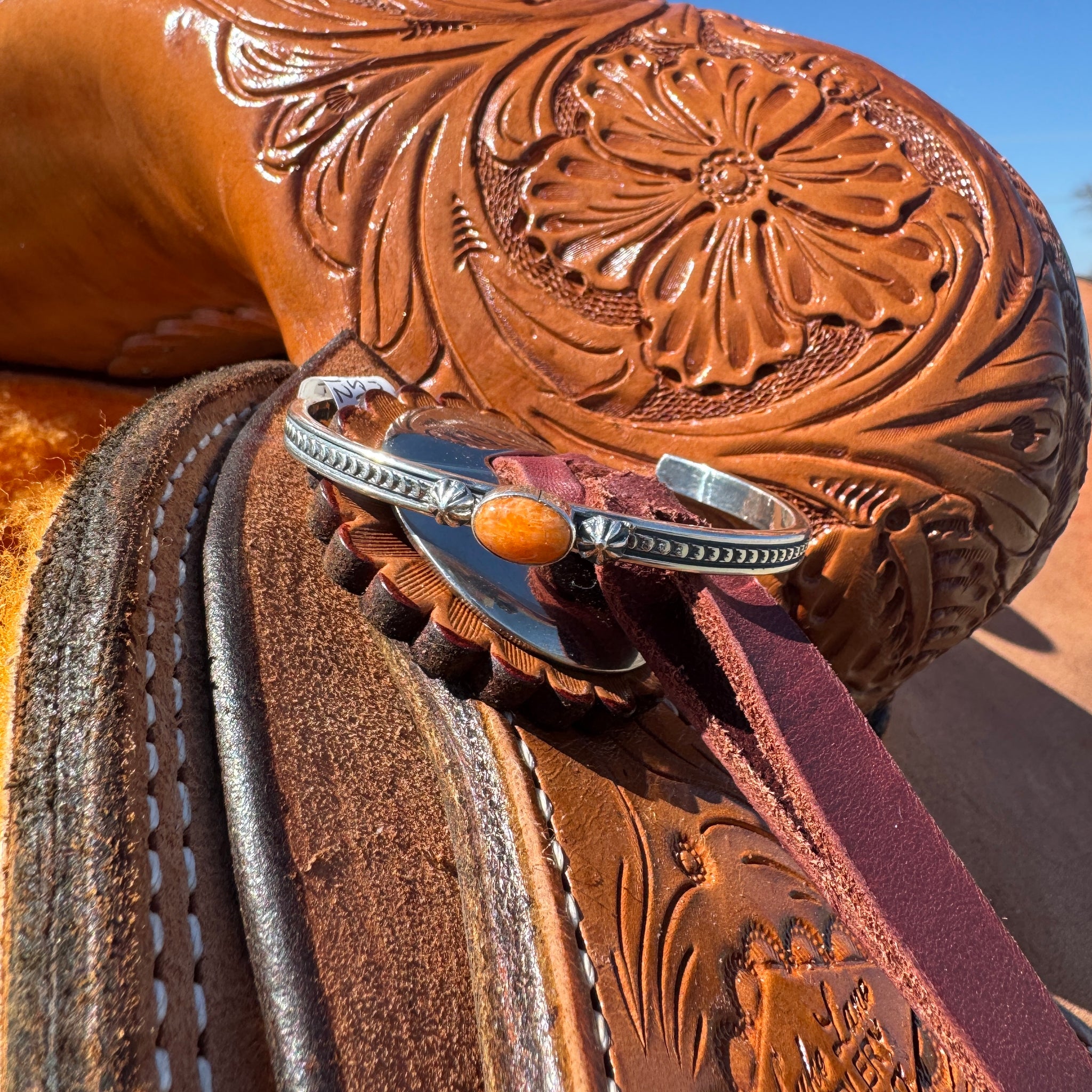 Spiny Oyster Bracelet – Crooked Skull Leather