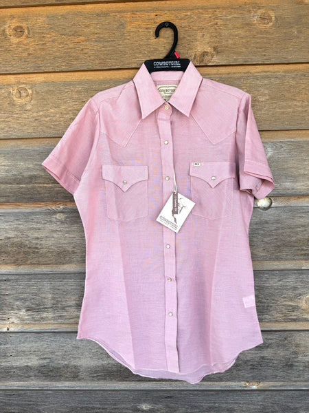 Cowboygirl Blossom Chambray Shortsleeve