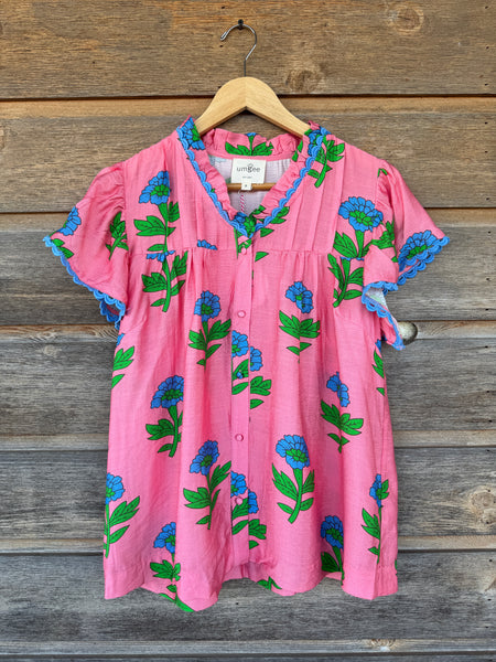 Pink Peony Top