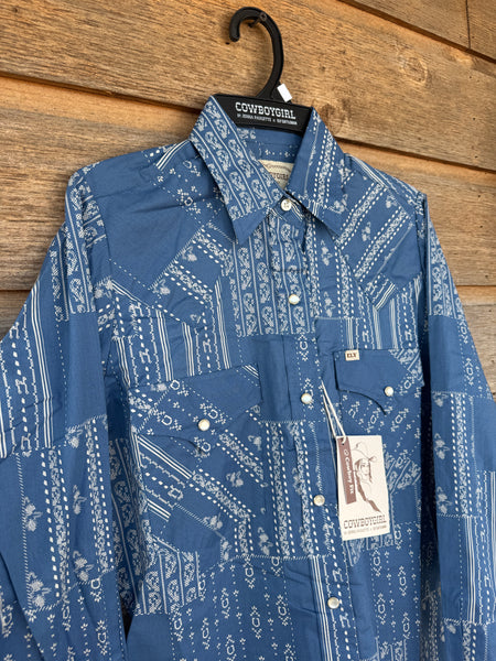 Cowboygirl Blue Quilted Longsleeve