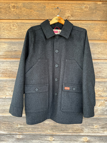 The Mackinaw Coat - Charcoal