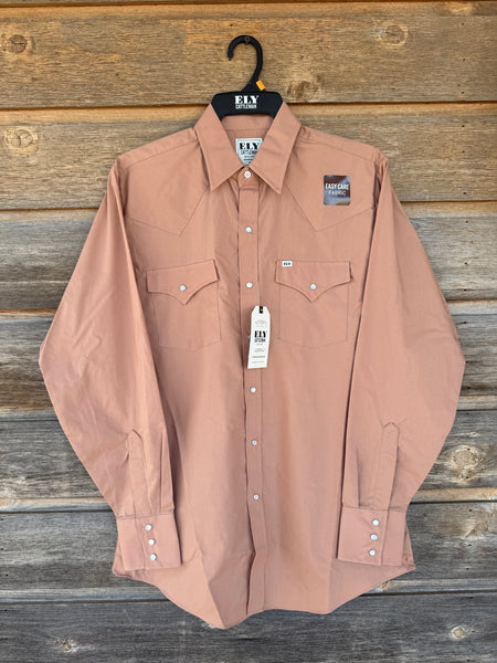 Ely Cattleman Honey Brown Longsleeve