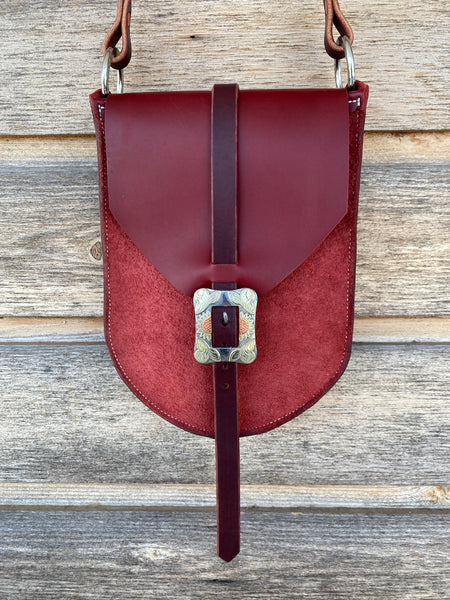 Legging Pocket Purse - Rusty Red