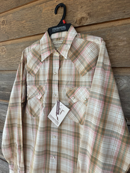 Cowboygirl Buttermilk Plaid Longsleeve