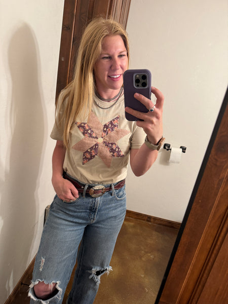 Quilted T-Shirt