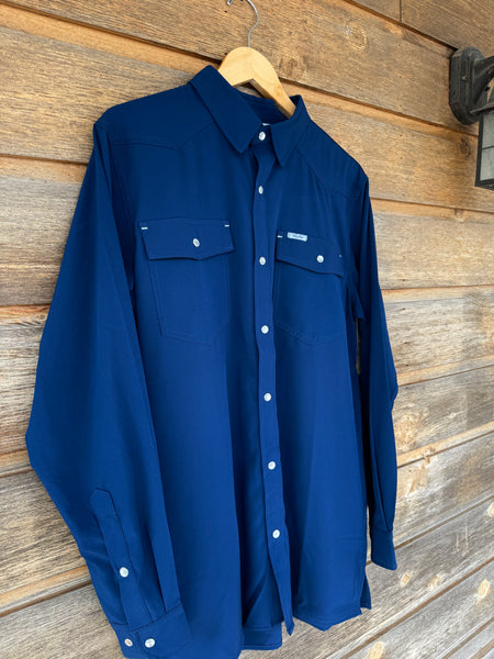 Navy Performance Long Sleeve