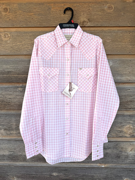 Cowboygirl Blossom Gingham Longsleeve