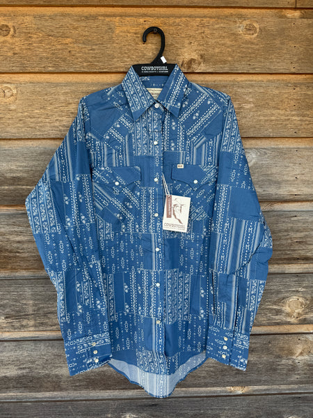 Cowboygirl Blue Quilted Longsleeve
