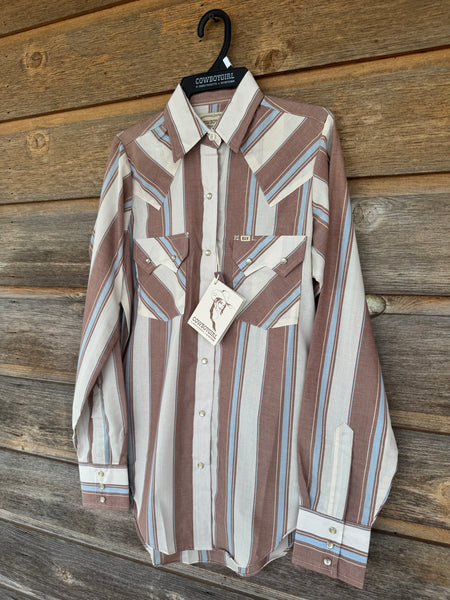 Cowboygirl Ranch Rig Stripe Longsleeve