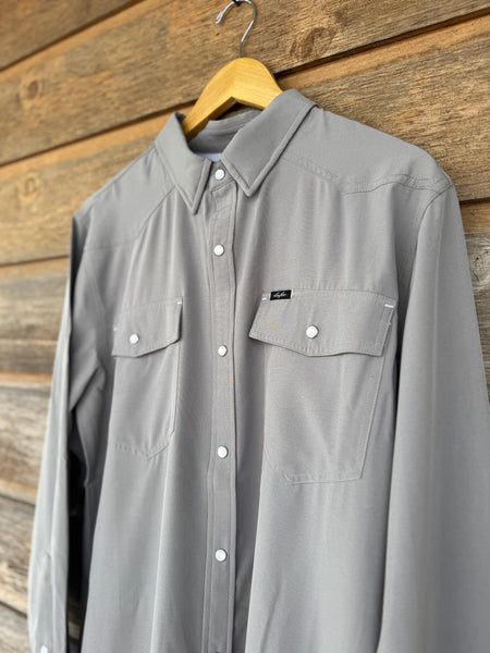Grey Performance Long Sleeve