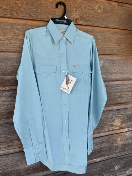 Cowboygirl Tonal Dobby Solid Longsleeve