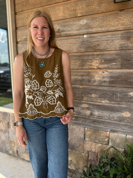 Tobacco Tank Top