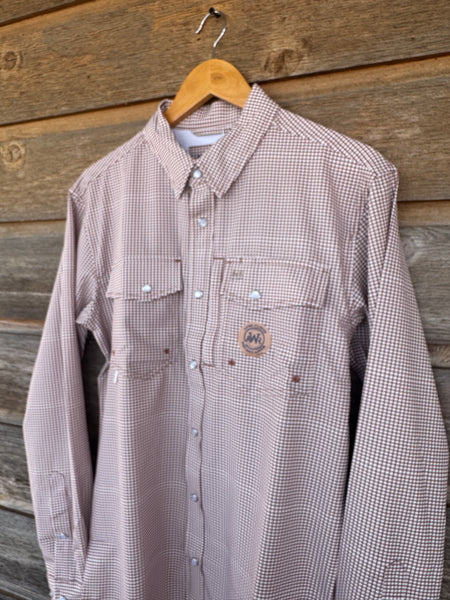 The Farmhand Performance Shirt - Brown