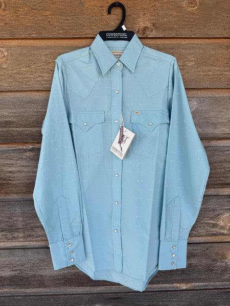 Cowboygirl Tonal Dobby Solid Longsleeve