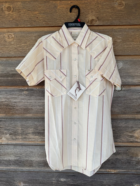 Cowboygirl Buttermilk Stripe Shortsleeve
