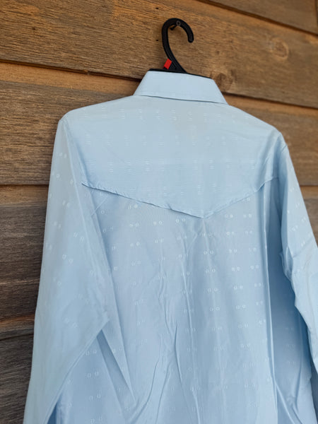 Cowboygirl Baby Blue VENTED Longsleeve