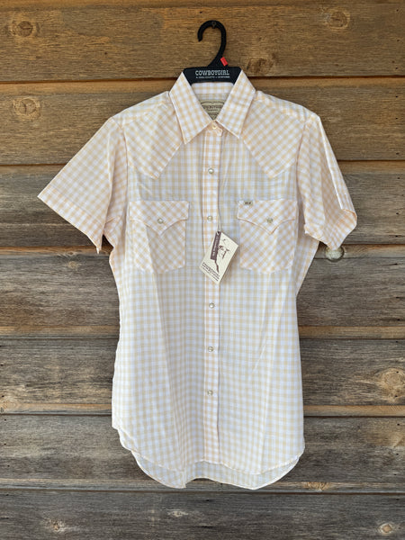 Cowboygirl Buttermilk Gingham Shortsleeve
