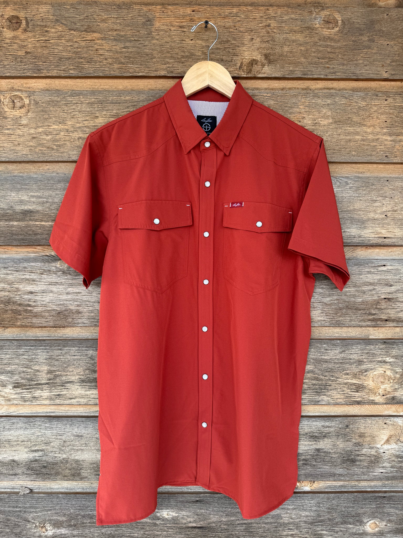 Rust Performance Short Sleeve