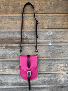 Legging Pocket Purse w/ Gunslinger Belt - Hot Pink 4