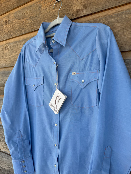 Chambray Pearl Snap